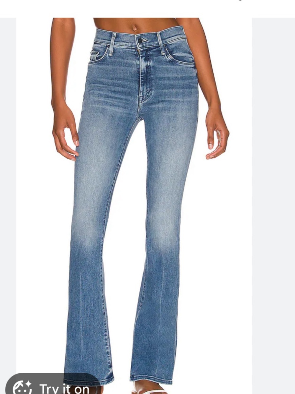 Mother Denim Jeans High Waisted The Weekender Skimp in We the Animals 30 EUC